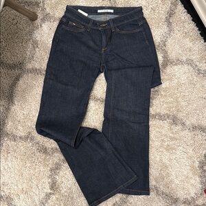 Women's Dark Blue Jeans